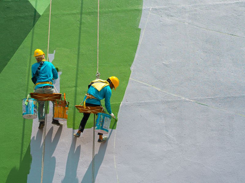 Outdoor Commercial Painting